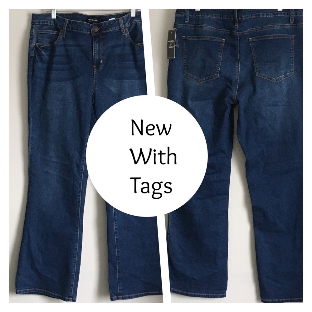 NWT Dia Morgan & Walker Jeans sz 18 NEW